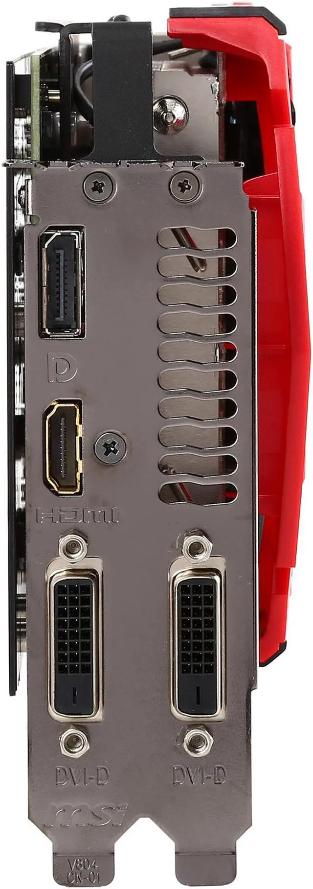Alt view image 3 of 6 - MSI Radeon R9 390 8GB GDDR5 PCI Express 3.0 CrossFireX Support Graphics Card R9 390 GAMING 8G