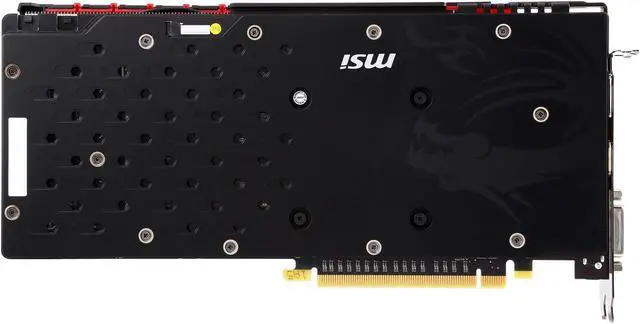 Alt view image 5 of 6 - MSI Radeon R9 390 8GB GDDR5 PCI Express 3.0 CrossFireX Support Graphics Card R9 390 GAMING 8G
