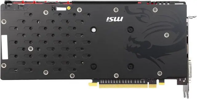 Alt view image 5 of 6 - MSI Radeon R9 390 8GB GDDR5 Graphics Card R9 390 GAMING 8G LE