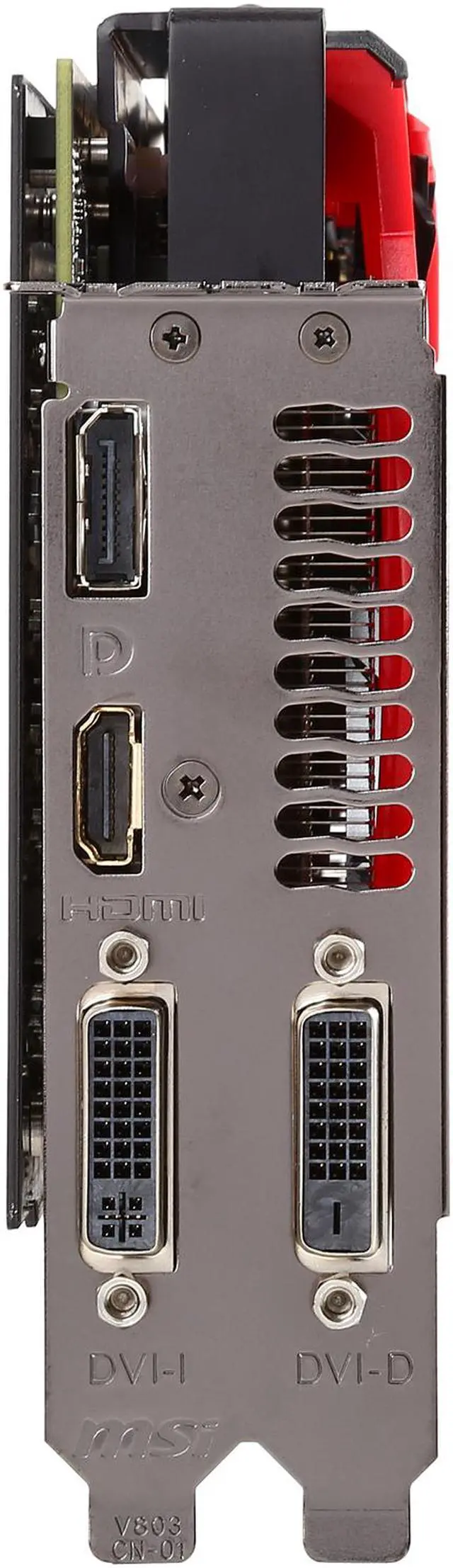 Alt view image 3 of 6 - MSI Radeon R9 380 2GB GDDR5 PCI Express 3.0 CrossFireX Support ATX Graphics Card R9 380 GAMING 2G
