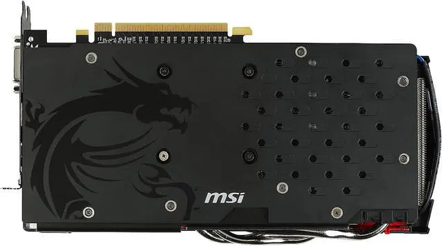 Alt view image 5 of 7 - MSI Radeon R9 380 4GB GDDR5 CrossFireX Support ATX Graphics Card R9 380 GAMING 4G LE