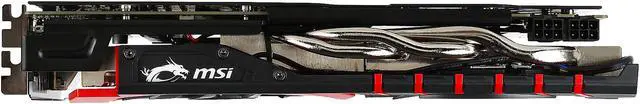 Alt view image 6 of 7 - MSI Radeon R9 380 4GB GDDR5 CrossFireX Support ATX Graphics Card R9 380 GAMING 4G LE