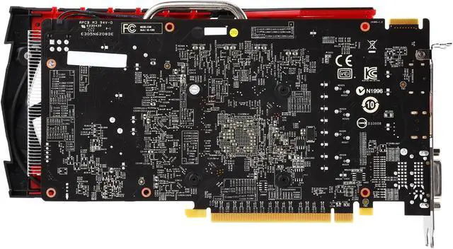 Alt view image 4 of 6 - MSI Radeon R7 370 2GB GDDR5 PCI Express 3.0 CrossFireX Support Graphics Card R7 370 GAMING 2G