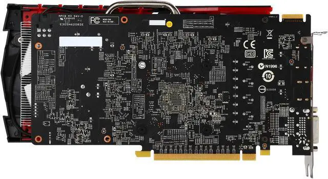 Alt view image 4 of 6 - MSI Radeon R7 370 4GB GDDR5 PCI Express 3.0 x16 CrossFireX Support ATX Graphics Card R7 370 GAMING 4G