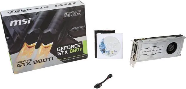 Alt view image 6 of 6 - MSI GeForce GTX 980TI 6GD5 V1