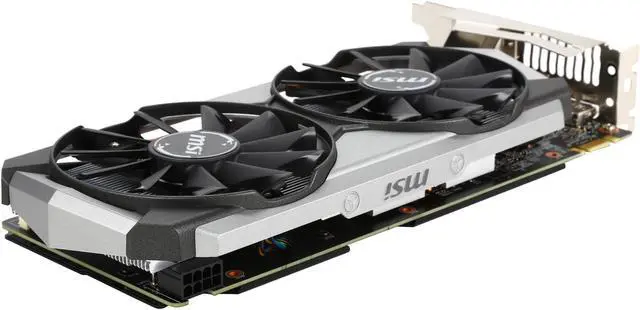 Alt view image 5 of 6 - MSI GeForce GTX 960 4GB GDDR5 PCI Express 3.0 SLI Support ATX Graphics Card GTX 960 4GD5T Titanium OC