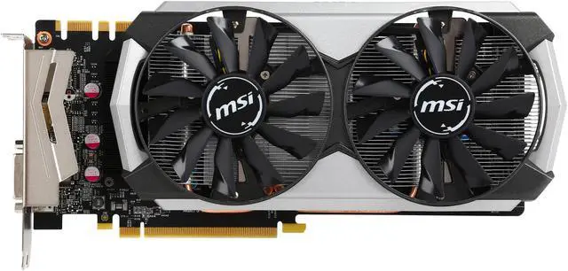 Alt view image 4 of 7 - MSI GeForce GTX 970 4GB GDDR5 PCI Express 3.0 x16 SLI Support ATX Graphics Card GTX 970 4GD5T Titanium OC