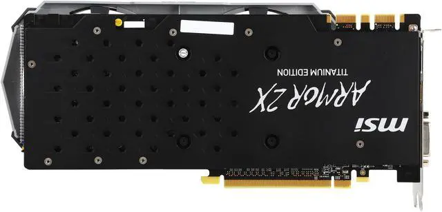 Alt view image 5 of 7 - MSI GeForce GTX 970 4GB GDDR5 PCI Express 3.0 x16 SLI Support ATX Graphics Card GTX 970 4GD5T Titanium OC