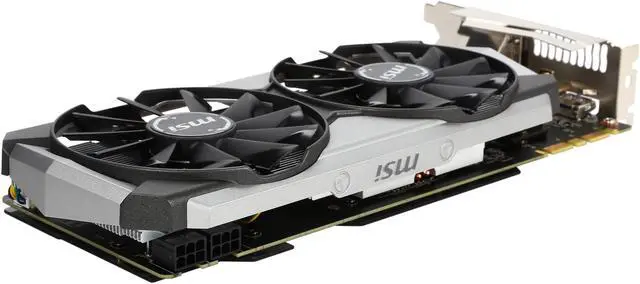 Alt view image 6 of 7 - MSI GeForce GTX 970 4GB GDDR5 PCI Express 3.0 x16 SLI Support ATX Graphics Card GTX 970 4GD5T Titanium OC