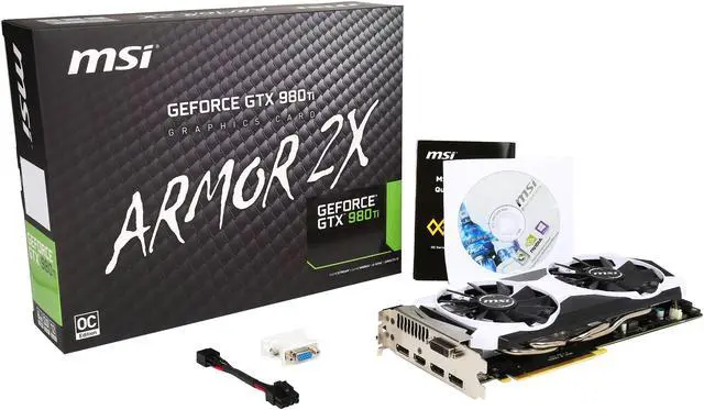Alt view image 7 of 6 - MSI GeForce GTX 980TI 6GD5T OC