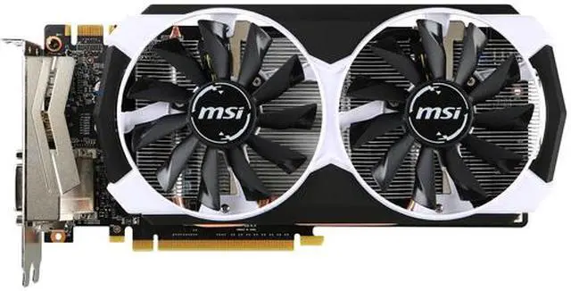 Alt view image 4 of 9 - MSI GeForce GTX 960 4GB GDDR5 PCI Express 3.0 SLI Support ATX Video Card GTX 960 4GD5T OC