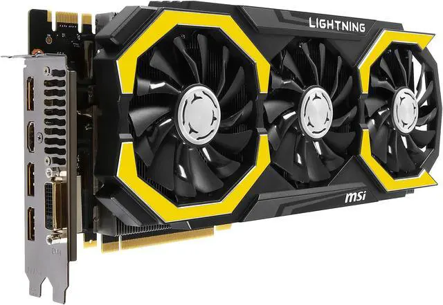 Alt view image 2 of 12 - MSI GeForce GTX 980TI LIGHTNING