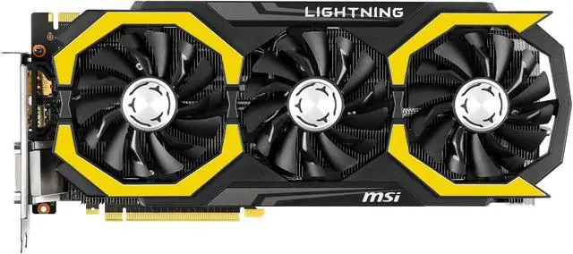 Alt view image 2 of 11 - MSI GeForce GTX 980TI LIGHTNING LE