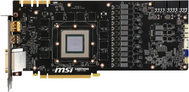 Alt view image 7 of 11 - MSI GeForce GTX 980TI LIGHTNING LE