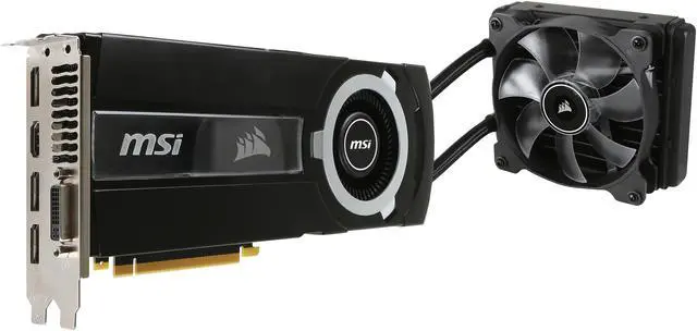 Alt view image 2 of 9 - MSI GeForce GTX 980TI SEA HAWK