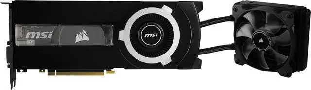 Alt view image 3 of 9 - MSI GeForce GTX 980TI SEA HAWK