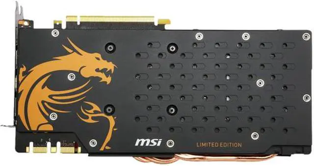 Alt view image 8 of 11 - MSI GeForce GTX 980TI GAMING 6G GOLDEN EDITION