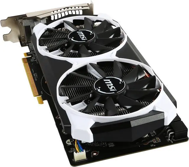 Alt view image 5 of 10 - MSI Radeon R9 380 4GB GDDR5 CrossFireX Support ATX Graphics Card R9 380 4GD5T OC
