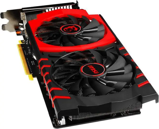 Alt view image 5 of 10 - MSI GeForce GTX 960 2GB GDDR5 SLI Support ATX Graphics Card GTX 960 GAMING 2G LE
