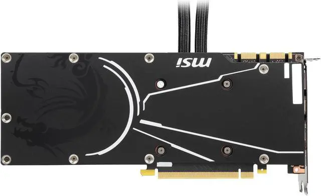 Alt view image 4 of 10 - MSI GeForce GTX 1080 8GB GDDR5X PCI Express 3.0 x16 SLI Support ATX Graphics Card GTX 1080 SEA HAWK X