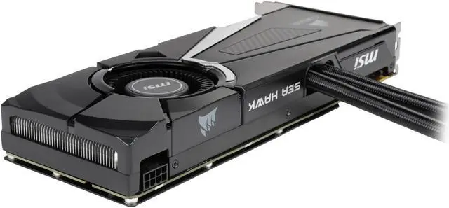 Alt view image 5 of 10 - MSI GeForce GTX 1080 8GB GDDR5X PCI Express 3.0 x16 SLI Support ATX Graphics Card GTX 1080 SEA HAWK X