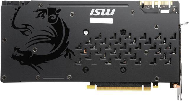Alt view image 5 of 6 - MSI GeForce GTX 1080 8GB GDDR5X PCI Express 3.0 x16 SLI Support ATX Graphics Card GTX 1080 GAMING X 8G