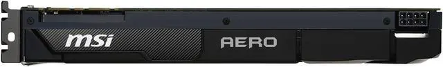 Alt view image 7 of 9 - MSI GeForce GTX 1080 8GB GDDR5X PCI Express 3.0 x16 SLI Support ATX Graphics Card GTX 1080 AERO 8G OC