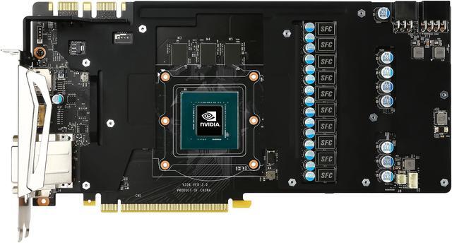 Alt view image 7 of 10 - MSI GeForce GTX 1080 8GB GDDR5X PCI Express 3.0 x16 SLI Support ATX Graphics Card GTX 1080 ARMOR 8G OC