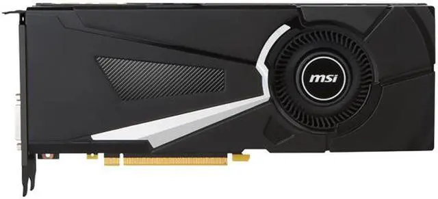 Alt view image 6 of 9 - MSI GeForce GTX 1070 8GB GDDR5 PCI Express 3.0 x16 SLI Support ATX Graphics Card GTX 1070 AERO 8G OC