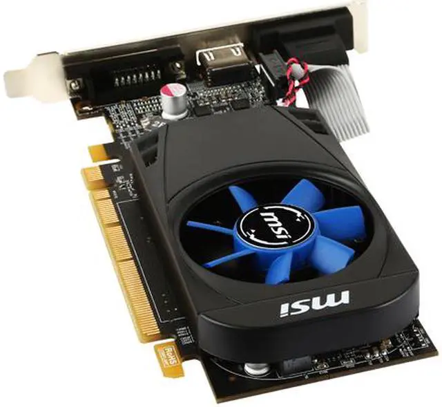 Alt view image 5 of 7 - MSI Radeon R7 240 2GB DDR3 PCI Express 3.0 x16 CrossFireX Support Low Profile Graphics Card R7 240 2GD3 LPV6