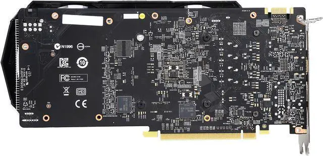 Alt view image 4 of 6 - MSI GeForce GTX 960 DirectX 12 GTX 960 2GD5T OC 2GB 128-Bit GDDR5 PCI Express 3.0 x16 HDCP Ready SLI Support ATX Video Card