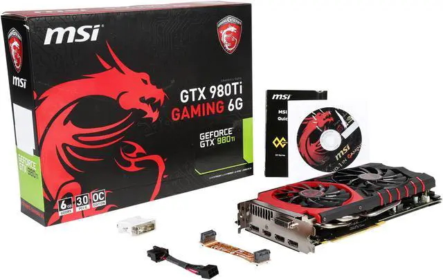 Alt view image 7 of 6 - MSI GeForce GTX 980 Ti GAMING 6G