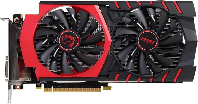 Alt view image 3 of 6 - MSI GeForce GTX 950 DirectX 12 GTX 950 GAMING 2G 2GB 128-Bit GDDR5 PCI Express 3.0 x16 HDCP Ready SLI Support ATX GAMING Video Card