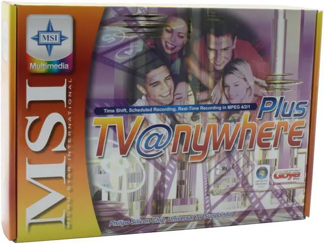 Alt view image 9 of 10 - MSI TV@nywhere Plus Tuner Card