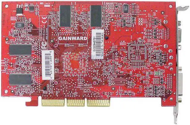 Alt view image 3 of 6 - GAINWARD GeForce4 Ti4200 128MB DDR AGP 2X/4X Graphics Card GeForce4 PowerPack! Ultra/650 XP GS