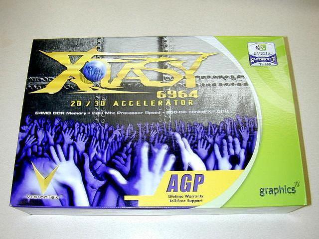 Main image of VisionTek GeForce3 Ti500 64MB DDR AGP 2X/4X Graphics Card Xtasy 6964
