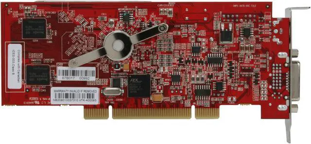 Alt view image 4 of 7 - VisionTek Radeon X1300 256MB GDDR2 PCI Low Profile Graphics Card VTK X1300256PCI-SFF