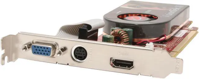 Main image of VisionTek Radeon X1650PRO 256MB GDDR2 PCI Express x16 Low Profile Graphics Card 900118