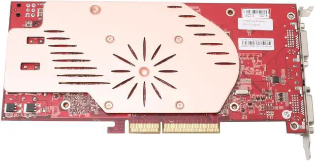 Alt view image 5 of 7 - VisionTek Radeon X1950PRO 256MB GDDR3 AGP 4X/8X Graphics Card 900111