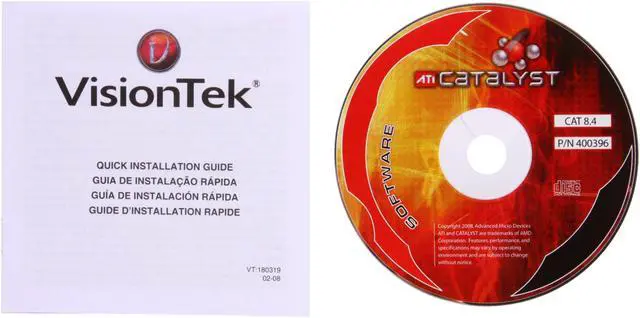 Alt view image 5 of 6 - VisionTek Radeon X1550 256MB GDDR2 AGP 4X/8X Graphics Card 900131