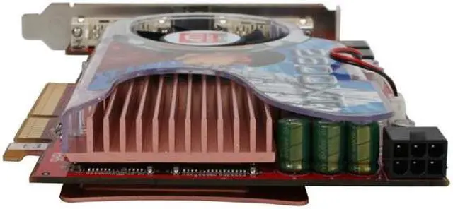 Alt view image 5 of 8 - VisionTek Radeon HD 2600XT 512MB GDDR3 AGP 8X Graphics Card 900184