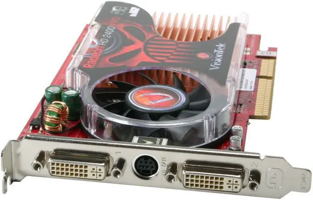 Main image of VisionTek Radeon HD 2400PRO 256MB GDDR2 AGP 8X Graphics Card 900178