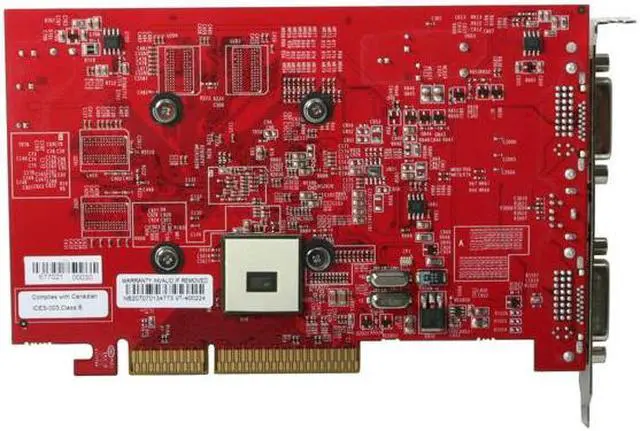 Alt view image 3 of 4 - VisionTek Radeon HD 2400PRO 256MB GDDR2 AGP 8X Graphics Card 900178