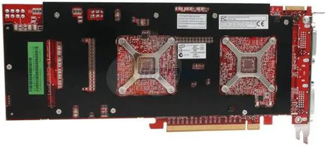Alt view image 4 of 8 - VisionTek Radeon HD 3870 X2 1GB (512MB x 2) GDDR3 PCI Express x16 CrossFireX Support Graphics Card 900209