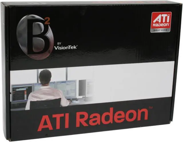 Alt view image 6 of 6 - VisionTek Radeon HD 2400PRO 256MB GDDR2 PCI Express x16 Low Profile Graphics Card 900196