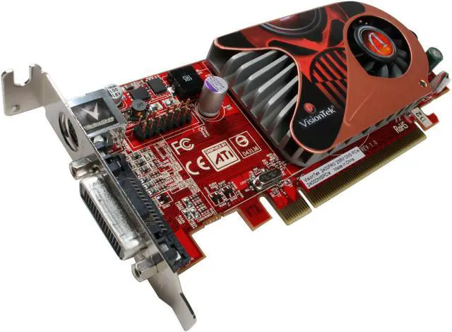 Main image of VisionTek Radeon HD 2400PRO 256MB GDDR2 PCI Express x16 Low Profile Graphics Card 900196