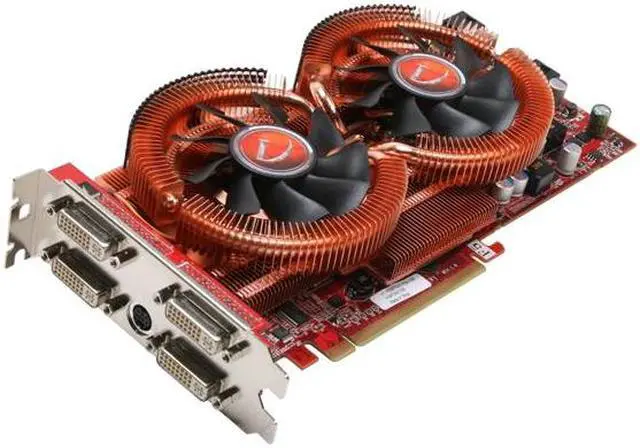 Main image of VisionTek Radeon HD 3870 X2 1GB GDDR3 PCI Express 2.0 x16 CrossFireX Support Graphics Card 900228
