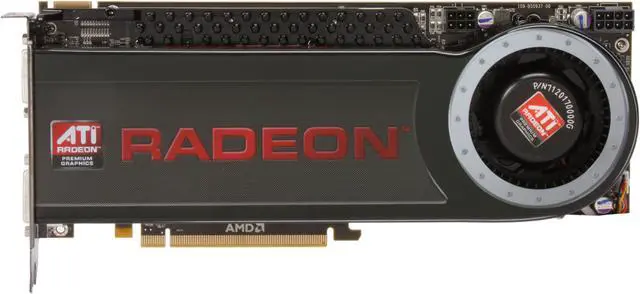Alt view image 3 of 6 - VisionTek Radeon HD 4870 X2 2GB GDDR5 PCI Express 2.0 x16 CrossFireX Support Graphics Card 900250