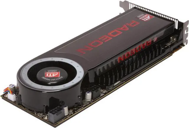 Alt view image 5 of 6 - VisionTek Radeon HD 4870 X2 2GB GDDR5 PCI Express 2.0 x16 CrossFireX Support Graphics Card 900250