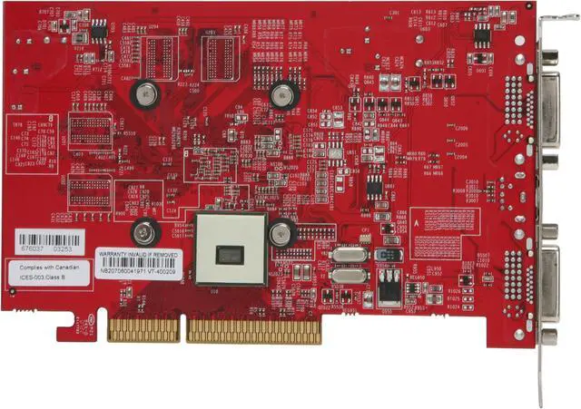 Alt view image 5 of 6 - VisionTek Radeon HD 2400PRO 256MB GDDR2 AGP 4X/8X Graphics Card 900165